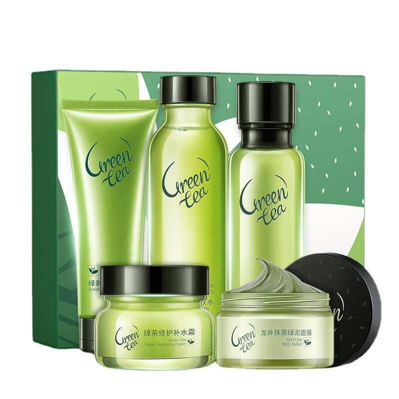 Green Tea Herbal 5-Piece Set